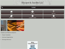 Tablet Screenshot of jacobsfamilylawmaryland.com